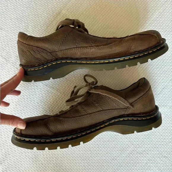 Dr. Martens Shoes Men’s 11 John pebbled leather Vintage y2k 90s 80s grunge - Picture 7 of 8